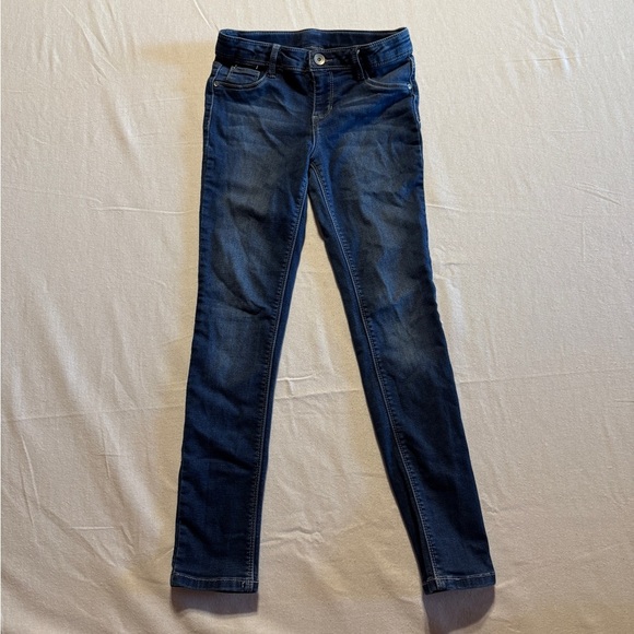 Member Mark my favorite Girls Size 10/12 Classic Blue Jeans - Picture 1 of 8
